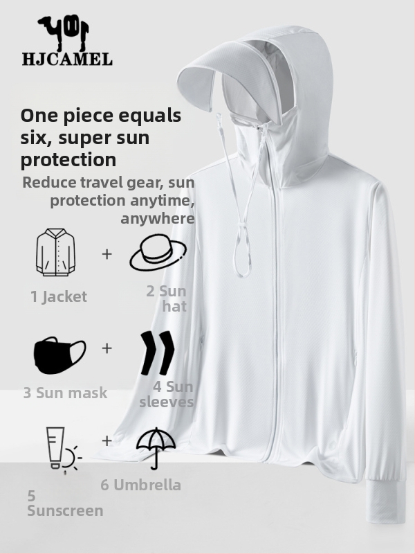 Pánska UV ochranná ľahká bunda s kapucňou, ľahká a priedušná, s odnímateľným lemom, zipsom, polyester