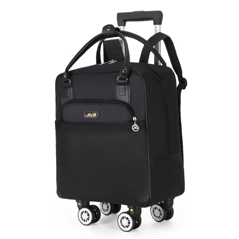 Cestovná taška s teleskopickou rúčkou, 36–55 L, Oxford látka, nepremokavá a skladacia, unisex, bežné cestovanie