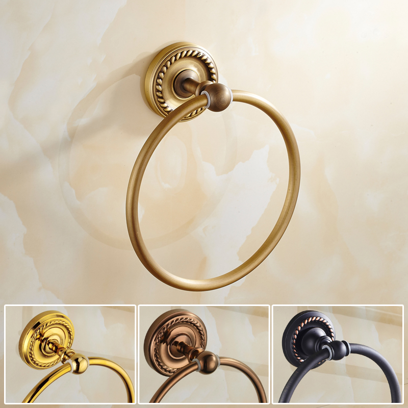 Δαχτυλίδι πετσέτας χωρίς διάτρηση, από χαλκό, αντίκα, ευρωπαϊκού στυλ, στρογγυλό (Υλικό: Χαλκός; Πιστοποίηση: EU CE πιστοποίηση; Προέλευση: Ηπειρωτική Κίνα)