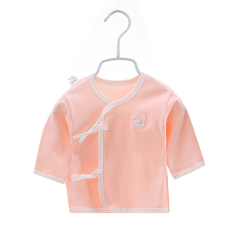 Βρεφικό τοπ από βαμβάκι με κορδόνι, 100% βαμβάκι, απαλό ύφασμα, χωρίς κουκούλα, χωρίς γιακά