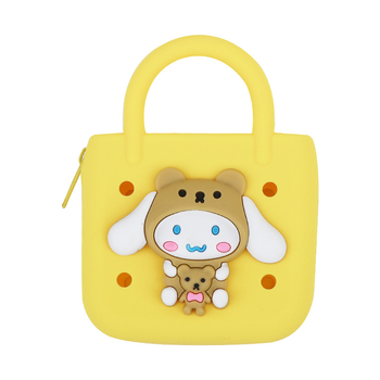 Πορτοφόλι νομισμάτων από σιλικόνη με σχέδιο ζώων, αστικός μινιμαλισμός, unisex