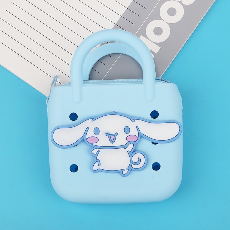 Πορτοφόλι νομισμάτων από σιλικόνη με σχέδιο ζώων, αστικός μινιμαλισμός, unisex