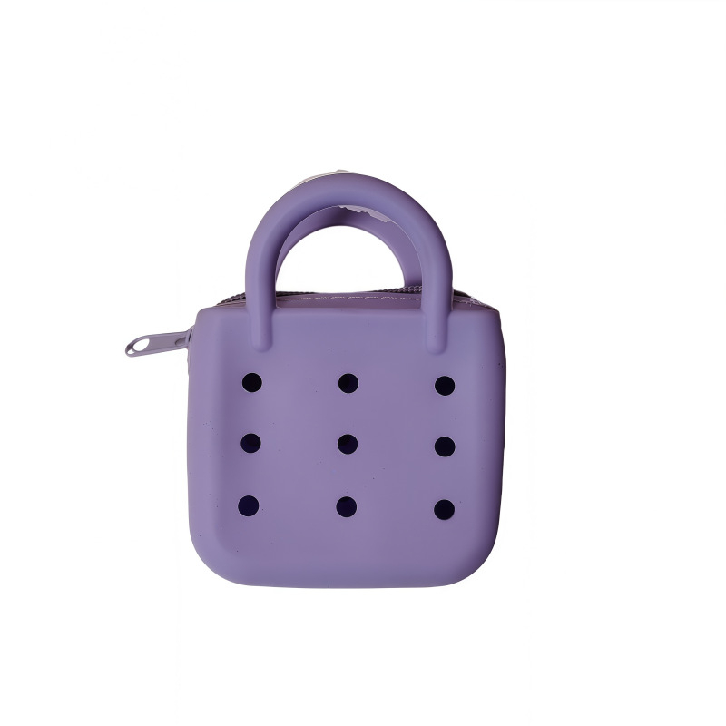 Πορτοφόλι νομισμάτων από σιλικόνη με σχέδιο ζώων, αστικός μινιμαλισμός, unisex