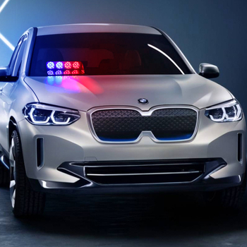 Автомобилна LED светлина с вакуумна чашка за предупреждаващ миглив сигнал (Model 1; Бранд Sichuan; Съвместим с: автомобил)