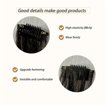 Перука с дълги челки, термоустойчива нишка, модел lh55, за стилизиране