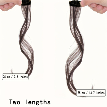 Перука с дълги челки, термоустойчива нишка, модел lh55, за стилизиране