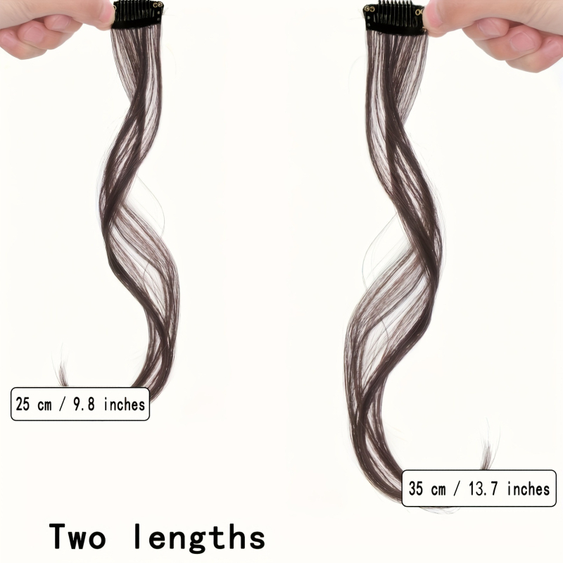 Перука с дълги челки, термоустойчива нишка, модел lh55, за стилизиране