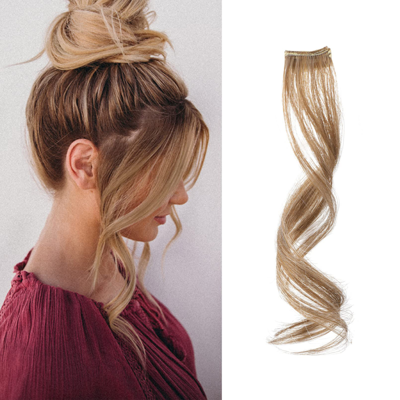 Перука с дълги челки, термоустойчива нишка, модел lh55, за стилизиране