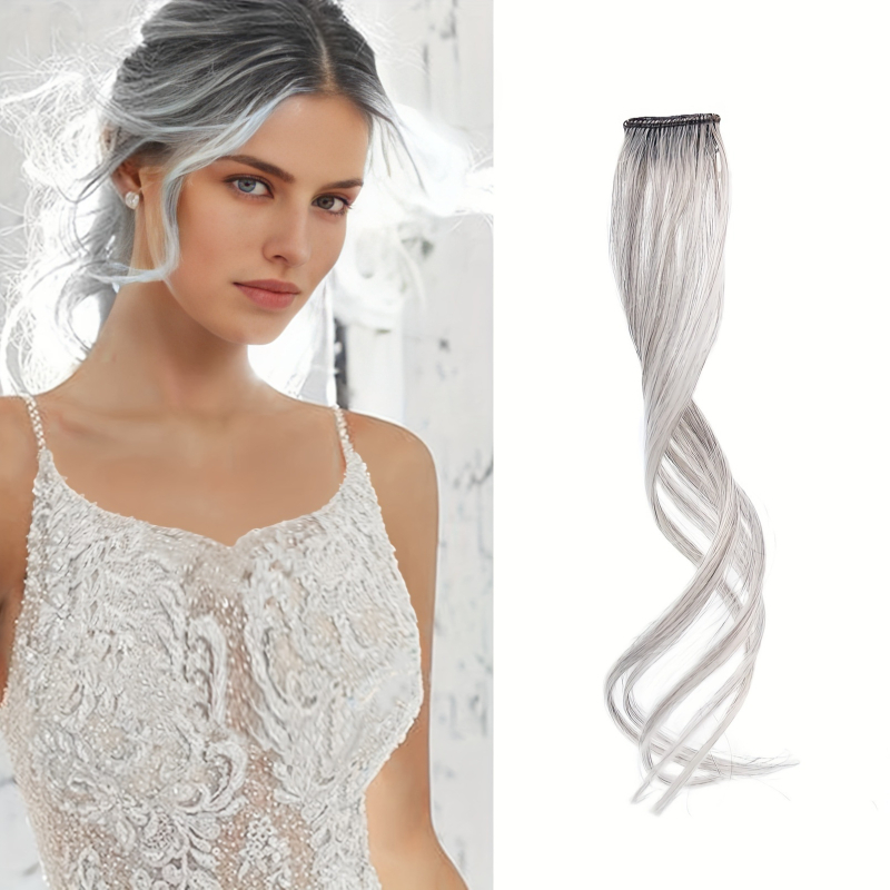 Перука с дълги челки, термоустойчива нишка, модел lh55, за стилизиране