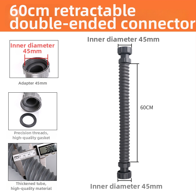 Súprava odtokov pre kuchynský drez z nehrdzavejúcej ocele, ťahový typ, moderný minimalistický štýl, model: Kitchen Sink Steel Head