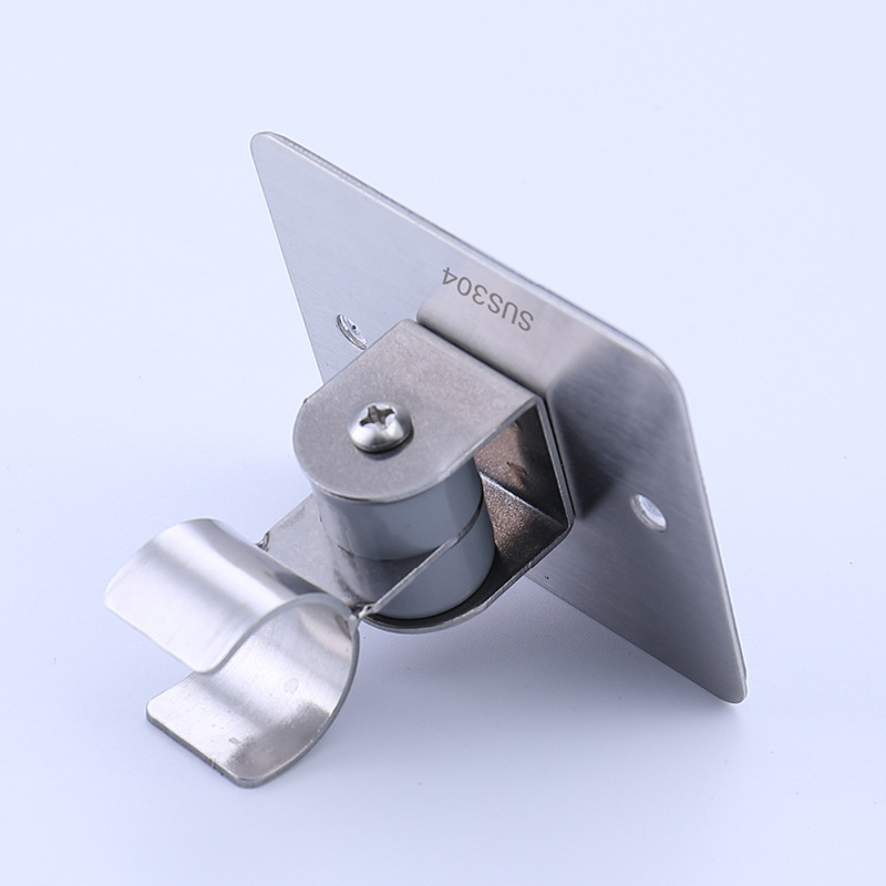 HZ388 nerezový držiak na sprchu – bezvŕtová montáž, nastaviteľný držiak na hlavicu sprchy s funkciou dažďa