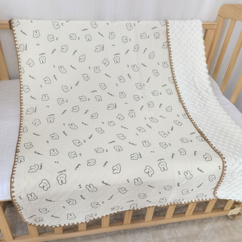 Baba géz takaró mindkét évszakra | 200–300 g | 0–3 éves korosztálynak | Anyag: géz | Stílus: Modern Minimalizmus
