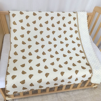 Baba géz takaró mindkét évszakra | 200–300 g | 0–3 éves korosztálynak | Anyag: géz | Stílus: Modern Minimalizmus