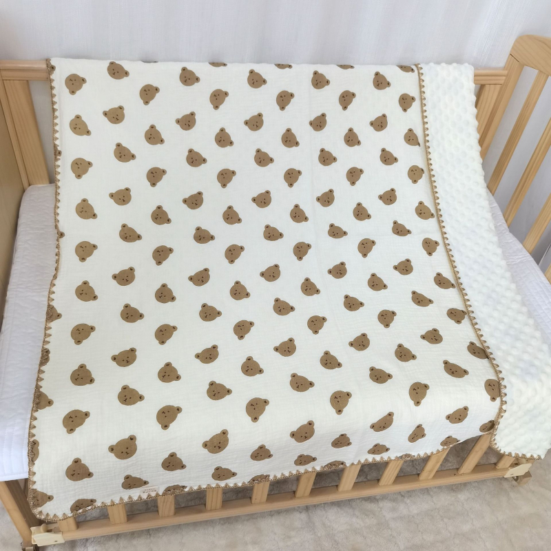 Baba géz takaró mindkét évszakra | 200–300 g | 0–3 éves korosztálynak | Anyag: géz | Stílus: Modern Minimalizmus