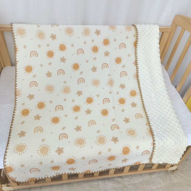 Baba géz takaró mindkét évszakra | 200–300 g | 0–3 éves korosztálynak | Anyag: géz | Stílus: Modern Minimalizmus