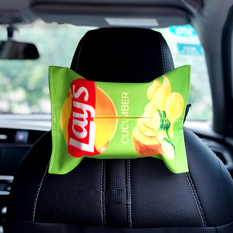 Пухкава кутия за салфетки SP модел – за автомобил и дом, висящ дизайн с подвижни салфетки, модерен минимализъм, мултифункционална