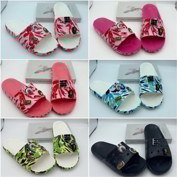 Flip-flops cu partea superioară EVA și talpa EVA; stil relaxat; respirante; design slip-on; pentru adulți.