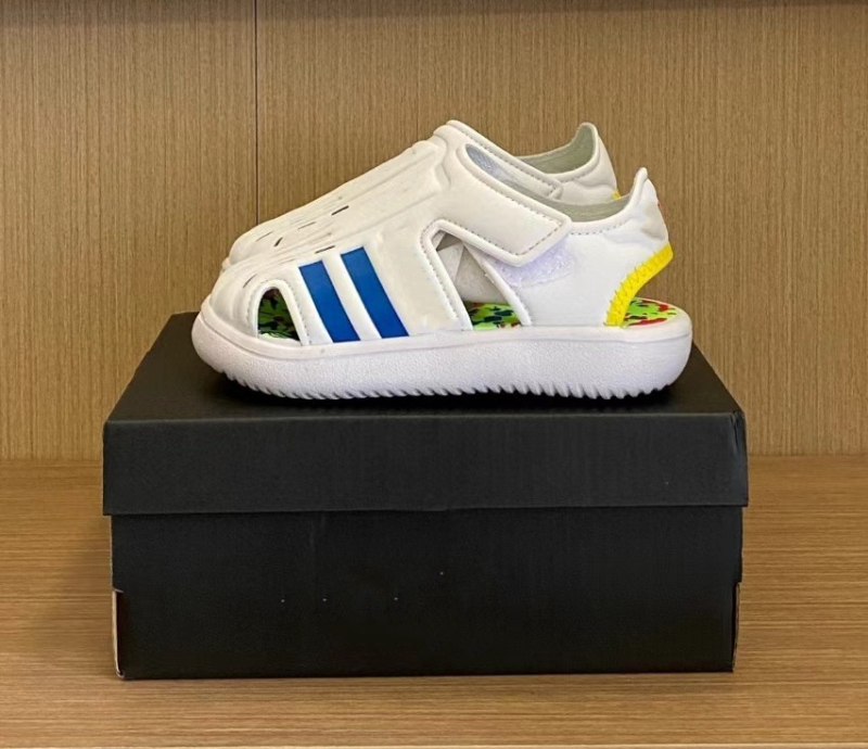 Gyerekeknek szóló sportos szandál Velcro-zárás, PVC felső rész, MD talp, 7-12 éveseknek, 2024 nyár