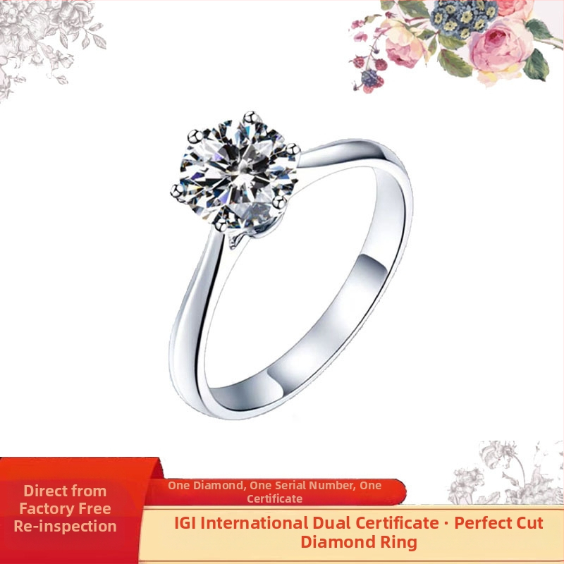 Platina gyémánttal kirakott gyűrű, divatgyűrű (2024 tavasz)