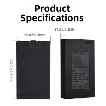 Презареждаема литиева батерия за смарт врата с отключване по пръстов отпечатък – Sakura neng, DC захранване, експлоатационен живот 300 цикъла, капацитет за съхранение на пръстов отпечатък 1