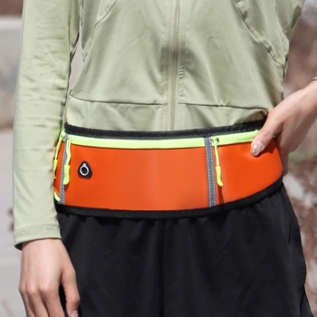 Borsetă de talie pentru sport: nylon, respirabil, ultra-ușoară, antibacteriană, extensibilă, unisex, pentru activități în aer liber, căptușeală poliester