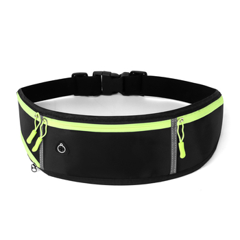 Borsetă de talie pentru sport: nylon, respirabil, ultra-ușoară, antibacteriană, extensibilă, unisex, pentru activități în aer liber, căptușeală poliester