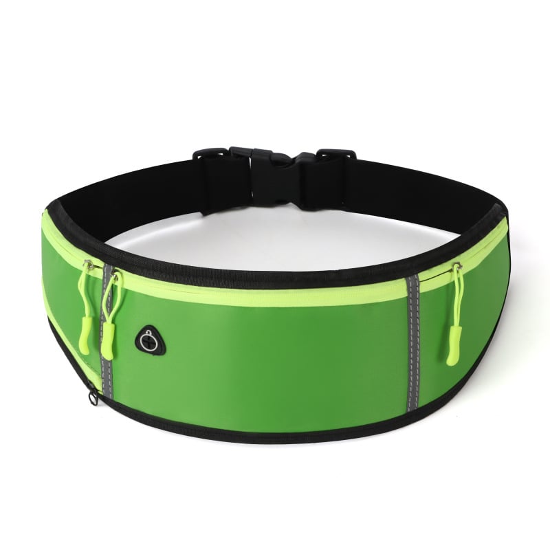 Borsetă de talie pentru sport: nylon, respirabil, ultra-ușoară, antibacteriană, extensibilă, unisex, pentru activități în aer liber, căptușeală poliester