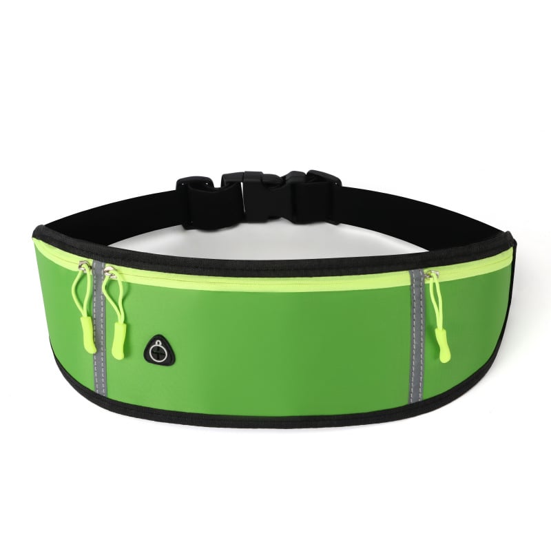 Borsetă de talie pentru sport: nylon, respirabil, ultra-ușoară, antibacteriană, extensibilă, unisex, pentru activități în aer liber, căptușeală poliester