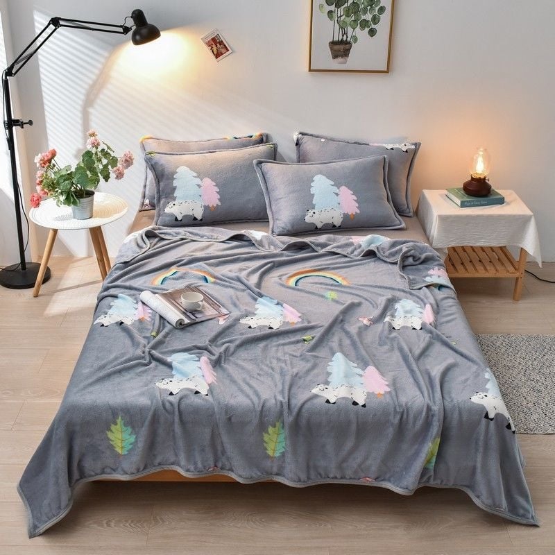 Pătură de odihnă pentru birou, primăvară-toamnă, până la 180 g, tip pătură: altul, model: altul, stil: modern simplu