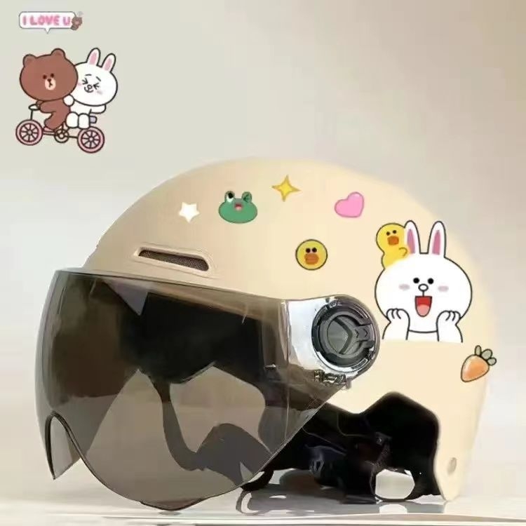 Κράνος για ηλεκτρικά οχήματα για άνδρες και γυναίκες – μισό κράνος, θερινή χρήση, γενική ασφάλεια, Πιστοποίηση Tco99