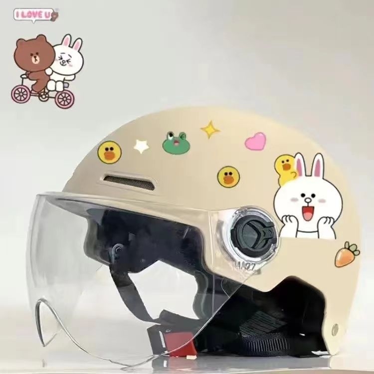 Κράνος για ηλεκτρικά οχήματα για άνδρες και γυναίκες – μισό κράνος, θερινή χρήση, γενική ασφάλεια, Πιστοποίηση Tco99