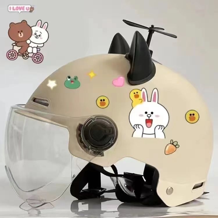 Κράνος για ηλεκτρικά οχήματα για άνδρες και γυναίκες – μισό κράνος, θερινή χρήση, γενική ασφάλεια, Πιστοποίηση Tco99