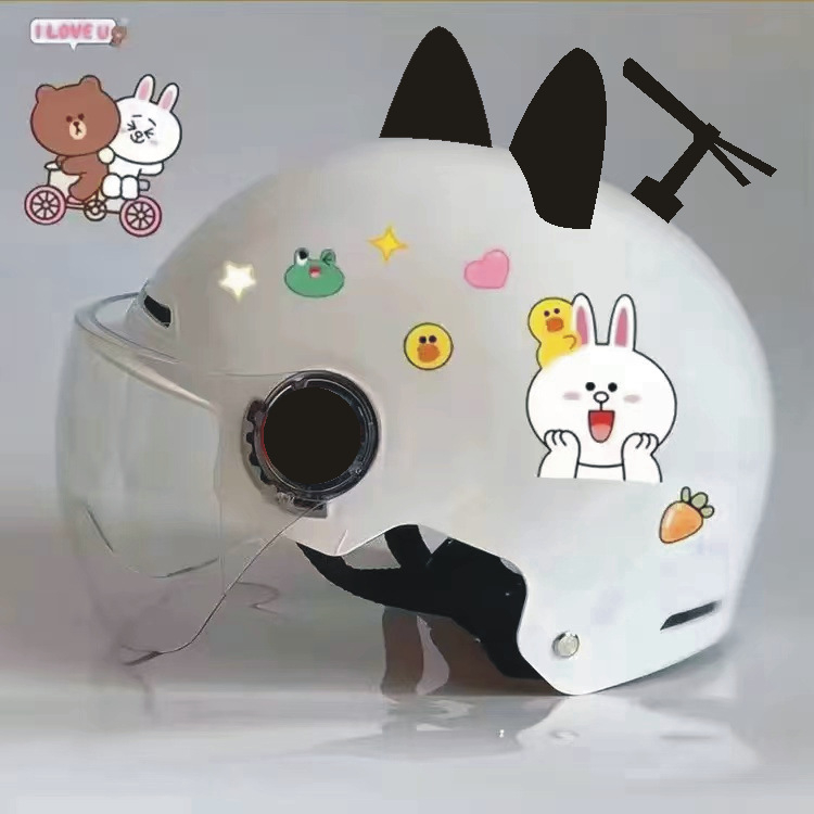 Κράνος για ηλεκτρικά οχήματα για άνδρες και γυναίκες – μισό κράνος, θερινή χρήση, γενική ασφάλεια, Πιστοποίηση Tco99