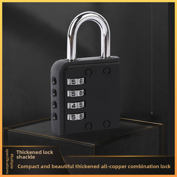 Numerikus zár acélhuzalos kötéllal, aranyozott bevonattal, modern minimális stílus – alkalmas diákszobai szekrényekhez, utazótáskákhoz és laptop-táskákhoz (különböző modellek)