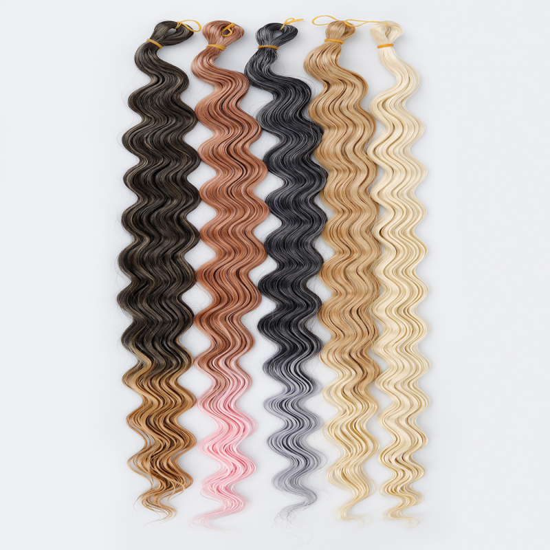 Meirui Gzf-02 Extensie păr coadă de cal – Fir de înaltă temperatură, Păr în buchet, Proces Mecanic, Utilizare universală, Origine Zhejiang