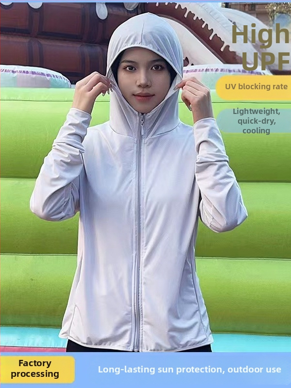Vonkajšia vetrovka s kapucňou, odnímateľná, UPF50+ UV ochrana, priedušná, rýchloschnúca