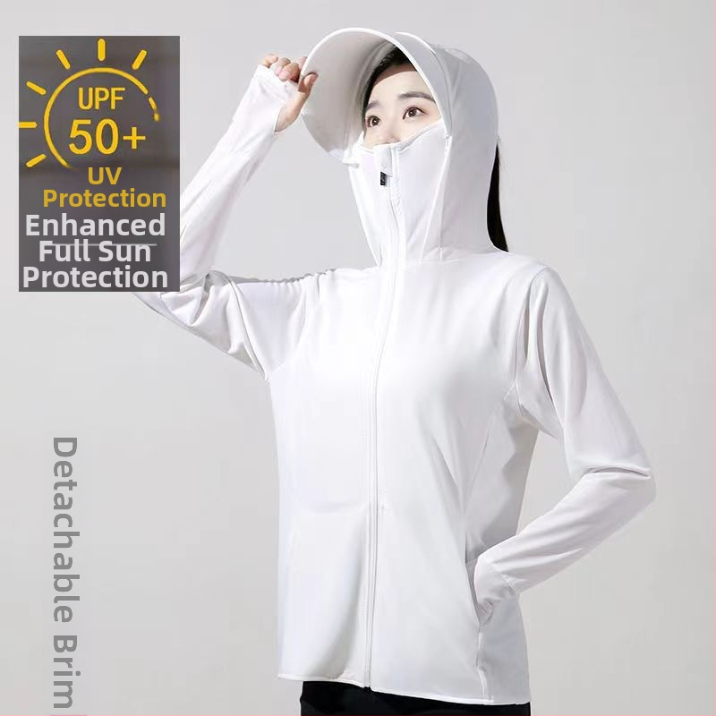 Vonkajšia vetrovka s kapucňou, odnímateľná, UPF50+ UV ochrana, priedušná, rýchloschnúca