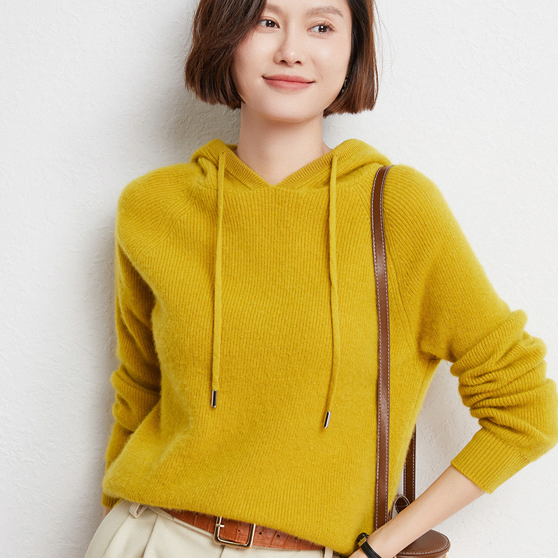 Πουλόβερ από μείγμα μαλλιού, πλεκτό, μανίκια ραγκλαν, χαλαρή γραμμή, μεσαίο πάχος