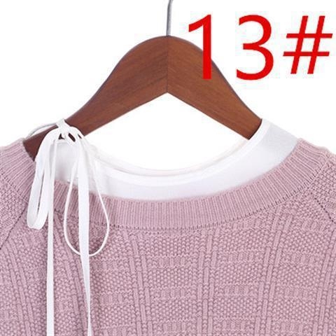 Ženski lažni ovratnik u korejskom stilu, svestran, poliester materijal; proljeće 2024 izdanje; na skladištu; individualno zapakirano; za odrasle