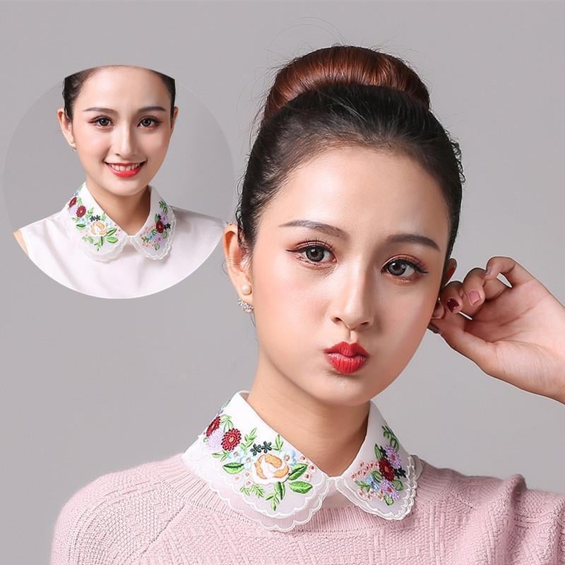 Ženski lažni ovratnik u korejskom stilu, svestran, poliester materijal; proljeće 2024 izdanje; na skladištu; individualno zapakirano; za odrasle