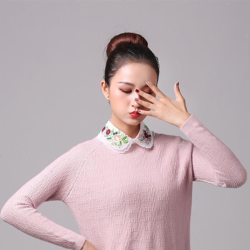 Ženski lažni ovratnik u korejskom stilu, svestran, poliester materijal; proljeće 2024 izdanje; na skladištu; individualno zapakirano; za odrasle