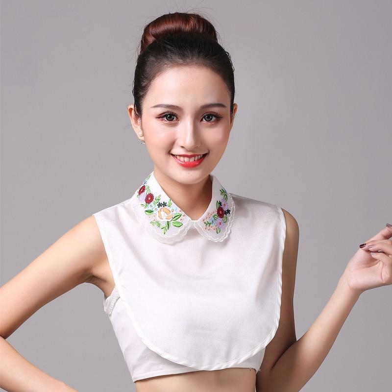 Ženski lažni ovratnik u korejskom stilu, svestran, poliester materijal; proljeće 2024 izdanje; na skladištu; individualno zapakirano; za odrasle