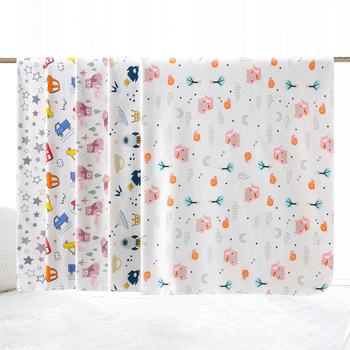 Πετσέτα περιτυλίγματος από βαμβάκι για βρέφη και νηπιακούς με σχέδιο καρτούν, μάρκα DoDojami, κατάλληλη για ηλικίες 1–3 ετών (80–100 εκ.)