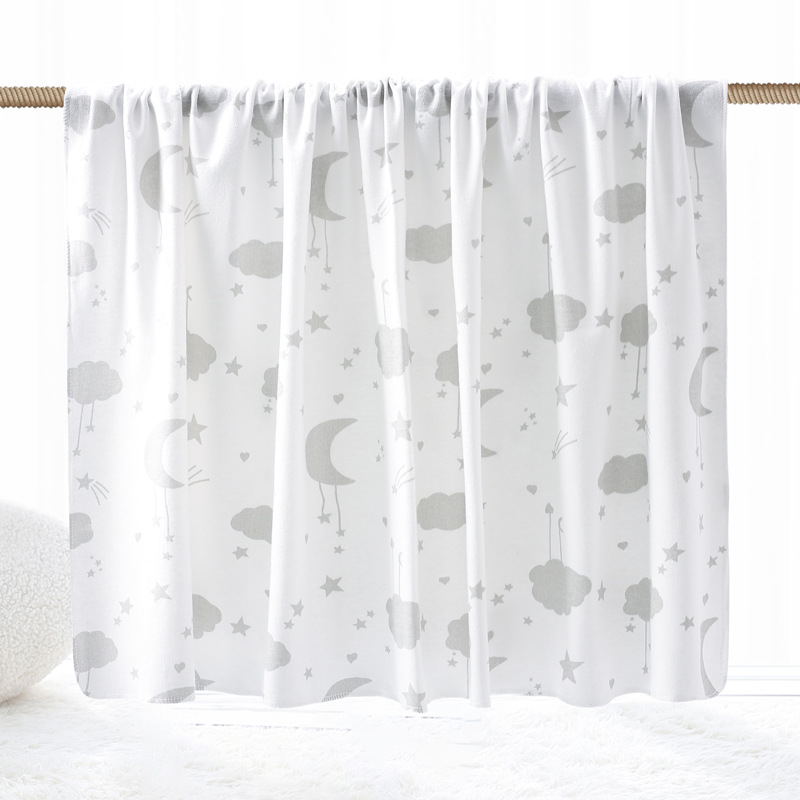 Πετσέτα περιτυλίγματος από βαμβάκι για βρέφη και νηπιακούς με σχέδιο καρτούν, μάρκα DoDojami, κατάλληλη για ηλικίες 1–3 ετών (80–100 εκ.)