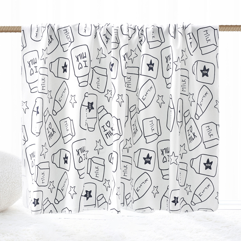 Πετσέτα περιτυλίγματος από βαμβάκι για βρέφη και νηπιακούς με σχέδιο καρτούν, μάρκα DoDojami, κατάλληλη για ηλικίες 1–3 ετών (80–100 εκ.)