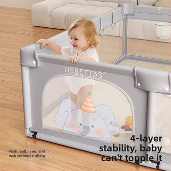 Betides Φράγμα Μωρού από Ύφασμα για 0–2 ετών | Ανάπτυξη: Σέρνεμα, Λαβή, Επικοινωνία Γονέα-Παιδιού | Συσκευασία σε Χαρτοκιβώτιο