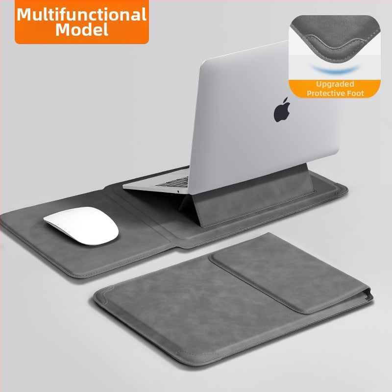 Husa laptop Tykson PU, unisex, protecție cu stand, primăvara 2025