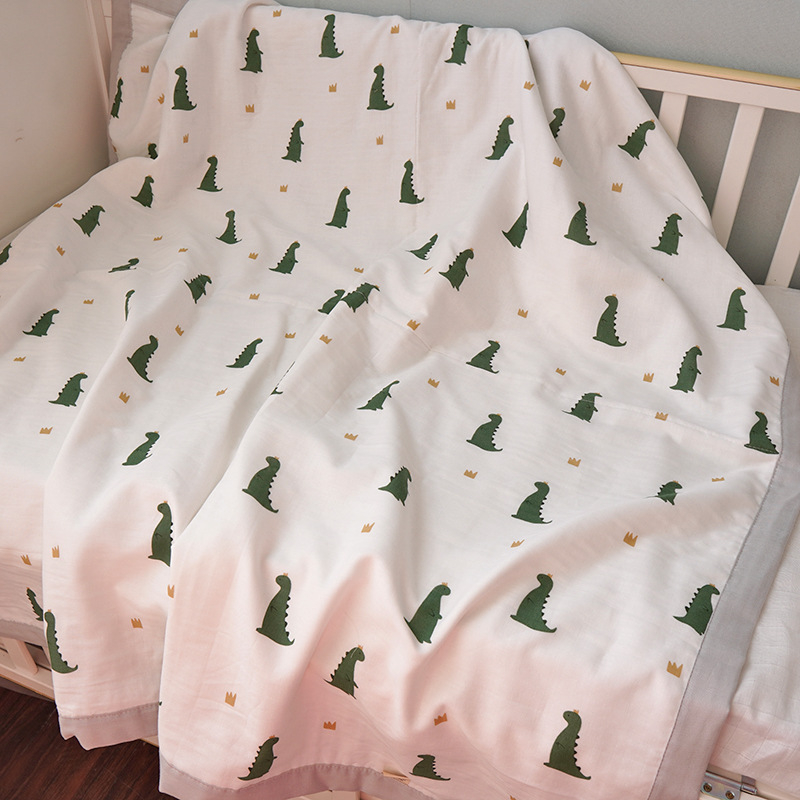 Πετσέτα αγκαλιάς για μωρά από έξι στρώσεις γάζα 100% βαμβάκι — κατάλληλη για όλες τις εποχές, για νεογέννητα