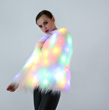 Cosplay kostim s LED lampom — Bunati, za žene, akrilna vlakna + poliester vlakna, imitacija vune