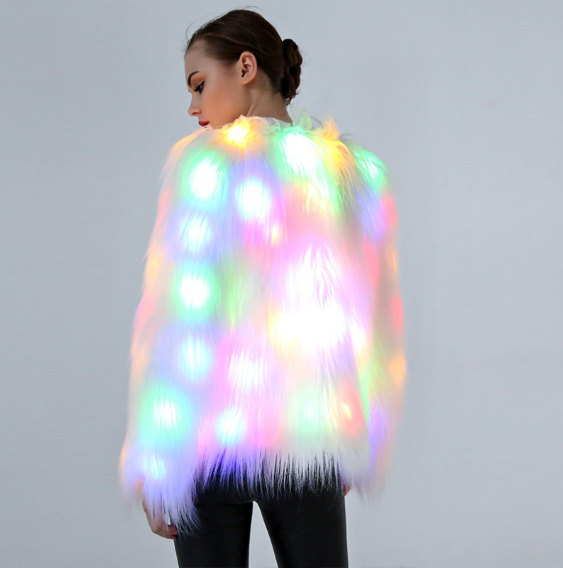 Cosplay kostim s LED lampom — Bunati, za žene, akrilna vlakna + poliester vlakna, imitacija vune
